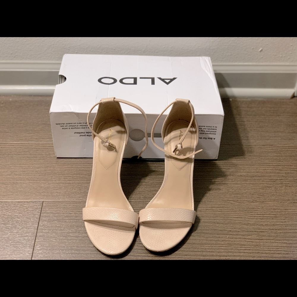 Aldo Cream heels Brand new